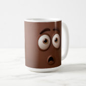 Funny Chocolate Lovers Gift Funny Mug Kaffeetasse (VorderseiteRechts)