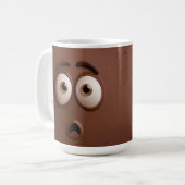 Funny Chocolate Lovers Gift Funny Mug Kaffeetasse (Vorderseite Links)