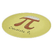 Funny Chocolate Pi Symbol Mathematiker Lehrer Schneidebrett (Ecke)