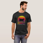 Funny Chonk Scale Cat Meme Memes Funny Cat T-Shirt (Vorne ganz)