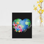 Funny Choose Freundness Niedlich Unity Day Back to Karte (Gelbe Blume)