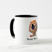 Funny Chow Chow Chow Hund Tasse (Vorderseite Links)