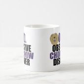 Funny Chow Chow Kaffeetasse (Mittel)