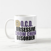 Funny Chow Chow Kaffeetasse (Links)