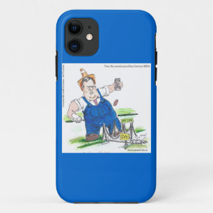 Funny Chris Christie Cartoon auf iPhone 5/5S Case