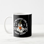 Funny Christian Ghost With Bible Retro Catholic Cu Kaffeetasse (Links)