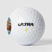 Funny Christian Golf Balls Golfball (Logo)