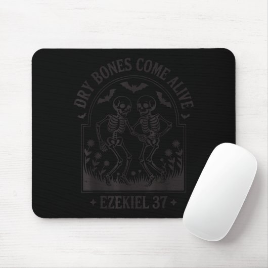 Funny Christian Halloween Dry Bones Come Alive Jes Mousepad (Mit Mouse)