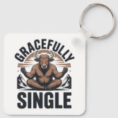 Funny Christian Keychain For Single Men Schlüsselanhänger (Rückseite)