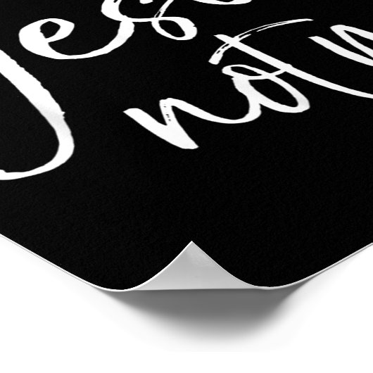 Funny Christian Saying For Women Cute Try Jesus No Poster (Ecke)