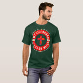Funny Christlich Apparel - Rettungsschwimmer Spazi T-Shirt (Vorne ganz)