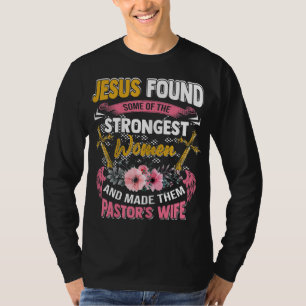 Funny Christlich Appreciation Pastor's Ehefrau Ges T-Shirt
