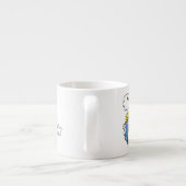 Funny Christlich Christmas Niedliche Schafe Espressotasse (Rückseite)