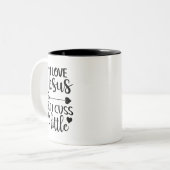 Funny Christlich Coffee Tasse (Vorderseite Links)