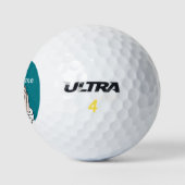 Funny Christlich Golf Spaß Golfball (Logo)