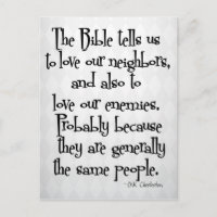 Funny Christlich Religious Zitat GK Chesterton