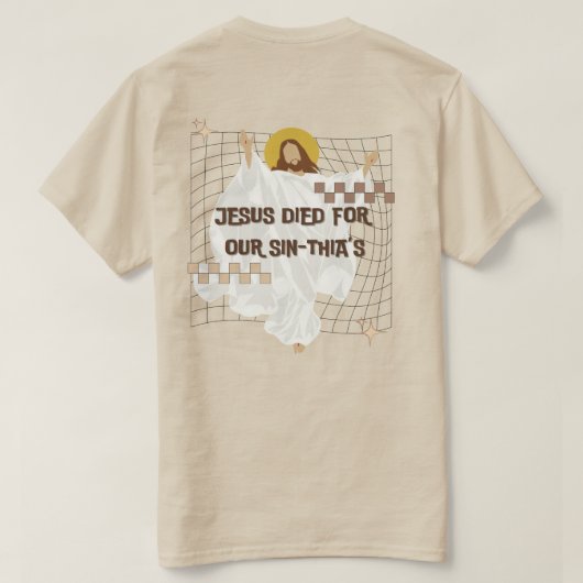 Funny Christlich Tshirt (Design Rückseite)
