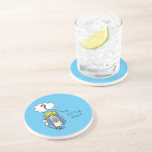 Funny Christlich Weihnachten Niedliche Schafe Cart Getränkeuntersetzer (Seite)