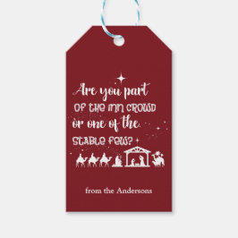 Funny Christlich Weihnachten Personalisierte Gebur Geschenkanhänger