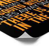 Funny Christlicher religiöser Diener Gottes treu Poster (Ecke)