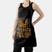 Funny Christlicher religiöser Diener Gottes treu Schürze (InSitu)