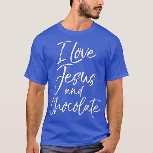 Funny Christliches Zitat Geschenk Frauen ich Liebe T-Shirt (Vorderseite)
