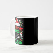 Funny Christmas 2025 Is My First Xmas As A Cousin  Kaffeetasse (Vorderseite Links)