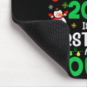 Funny Christmas 2025 Is My First Xmas As A Cousin  Mousepad (Ecke)