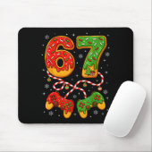 Funny Christmas 67 Gamer Xmas Holiday Boys Kids  Mousepad (Mit Mouse)