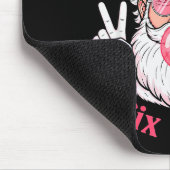 Funny Christmas 67 Meme Brain Rot Santa Claus Xmas Mousepad (Ecke)