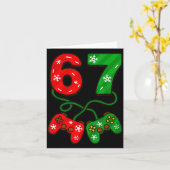 Funny Christmas 67 Meme Six Seven Video Games Game Karte (Gelbe Blume)