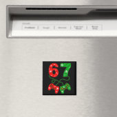 Funny Christmas 67 Meme Six Seven Video Games Game Magnet (In Situ (Geschirrspüler))
