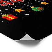 Funny Christmas 6 7 Six Seven Meme Square Root 448 Poster (Ecke)