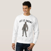 FUNNY CHRISTMAS ABOMIDABLE SNOWMAN T - SHIRT (Vorne ganz)