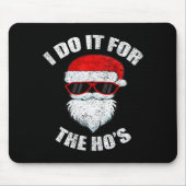 Funny Christmas Adult Naughty Dirty Pajama, Ho Pj, Mousepad (Vorne)