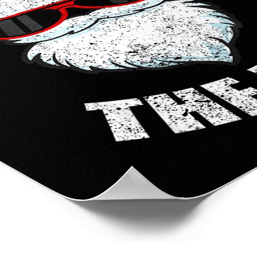 Funny Christmas Adult Naughty Dirty Pajama, Ho Pj, Poster (Ecke)