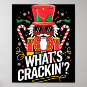 Funny Christmas African American Nutcracker Men Wo Poster (Vorne)