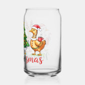 Funny Christmas Albern Gänse Dosenglas (Rückseite)
