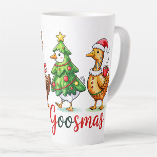 Funny Christmas Albern Gänse Milchtasse