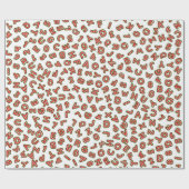 Funny Christmas Alphabet Muster Geschenkpapier (Flach)