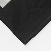 Funny Christmas Australian Cattle Dog Santa Photo Fleecedecke (Ecke)