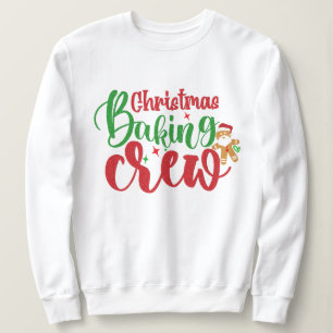 Funny Christmas Backbaking Crew Familienurlaub Gra Sweatshirt