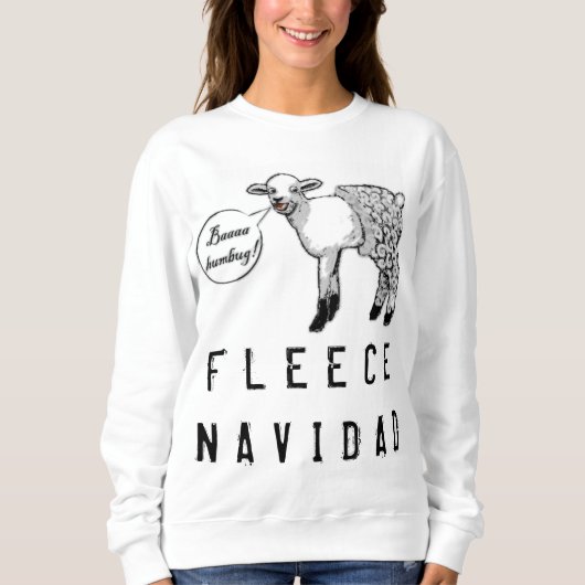 Funny Christmas Bah Humbug Sweatshirt (Vorderseite)