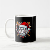 Funny Christmas Baseball Santa Hat For Baseball Pl Kaffeetasse (Links)