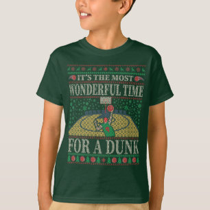 FUNNY CHRISTMAS BASKETBALL QUOTEN UGLY SWEATER T-Shirt