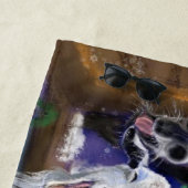 Funny Christmas Beach Handtuch (Beispiel)