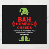 Funny Christmas Beer Labels Bierflaschenetikett (Einzelnes Label)