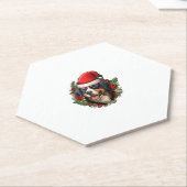 Funny Christmas Bernese Mountain Dog Untersetzer (angewinkelt)