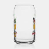 Funny Christmas Biertrinker Party Dosenglas (Links)