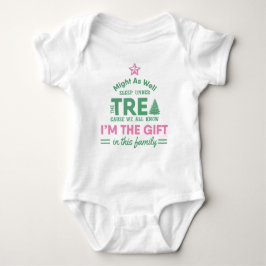 Funny Christmas Bodysuit Baby Girls Ich bin das Ge Baby Strampler